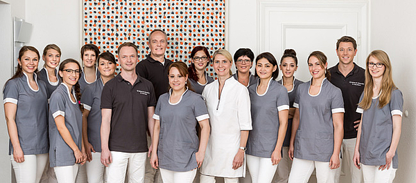 Das Team im Zentrum für Zahnmedizin Schwabing